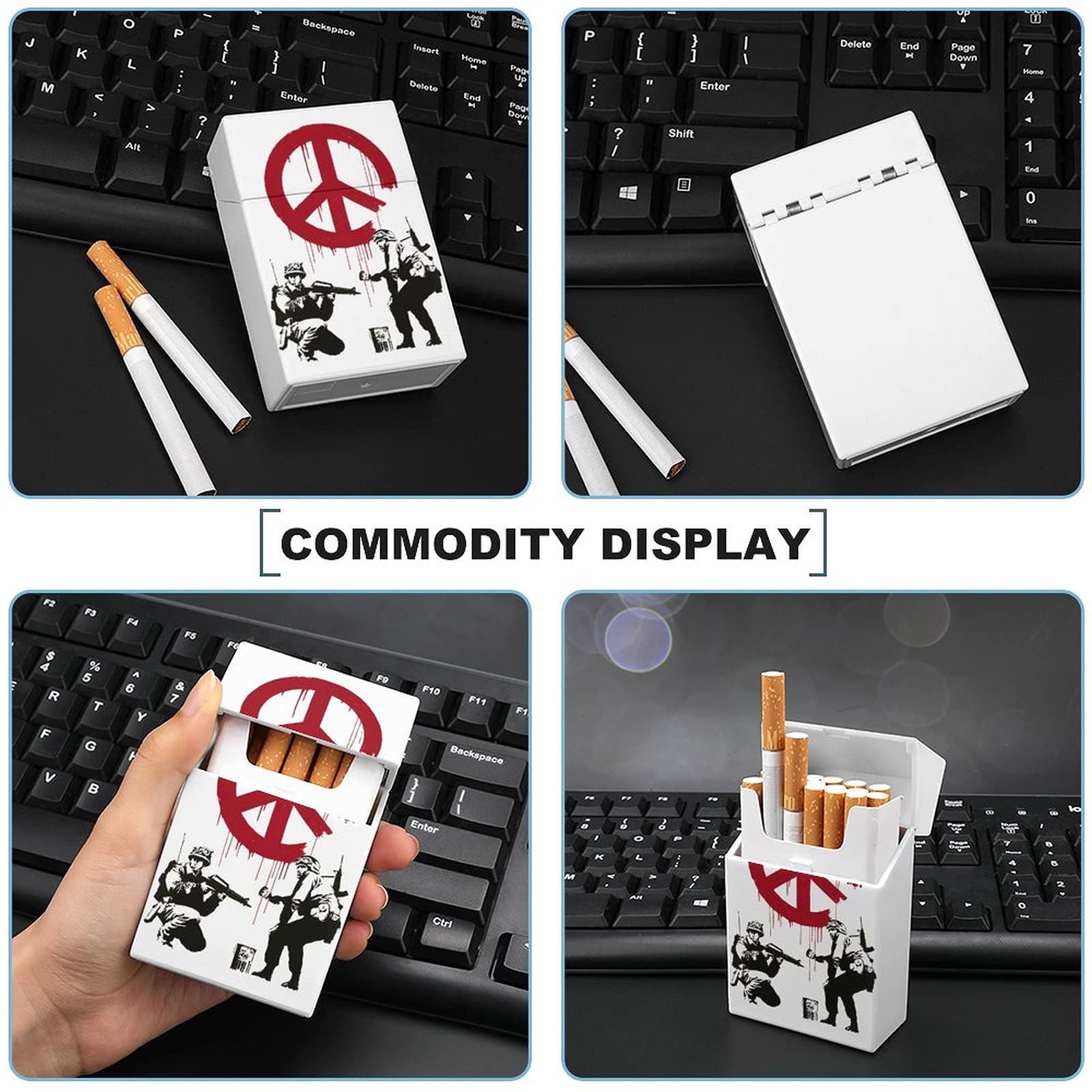 Amazon.co.jp: タバコケース バンクシー 落書きアート たばこケース